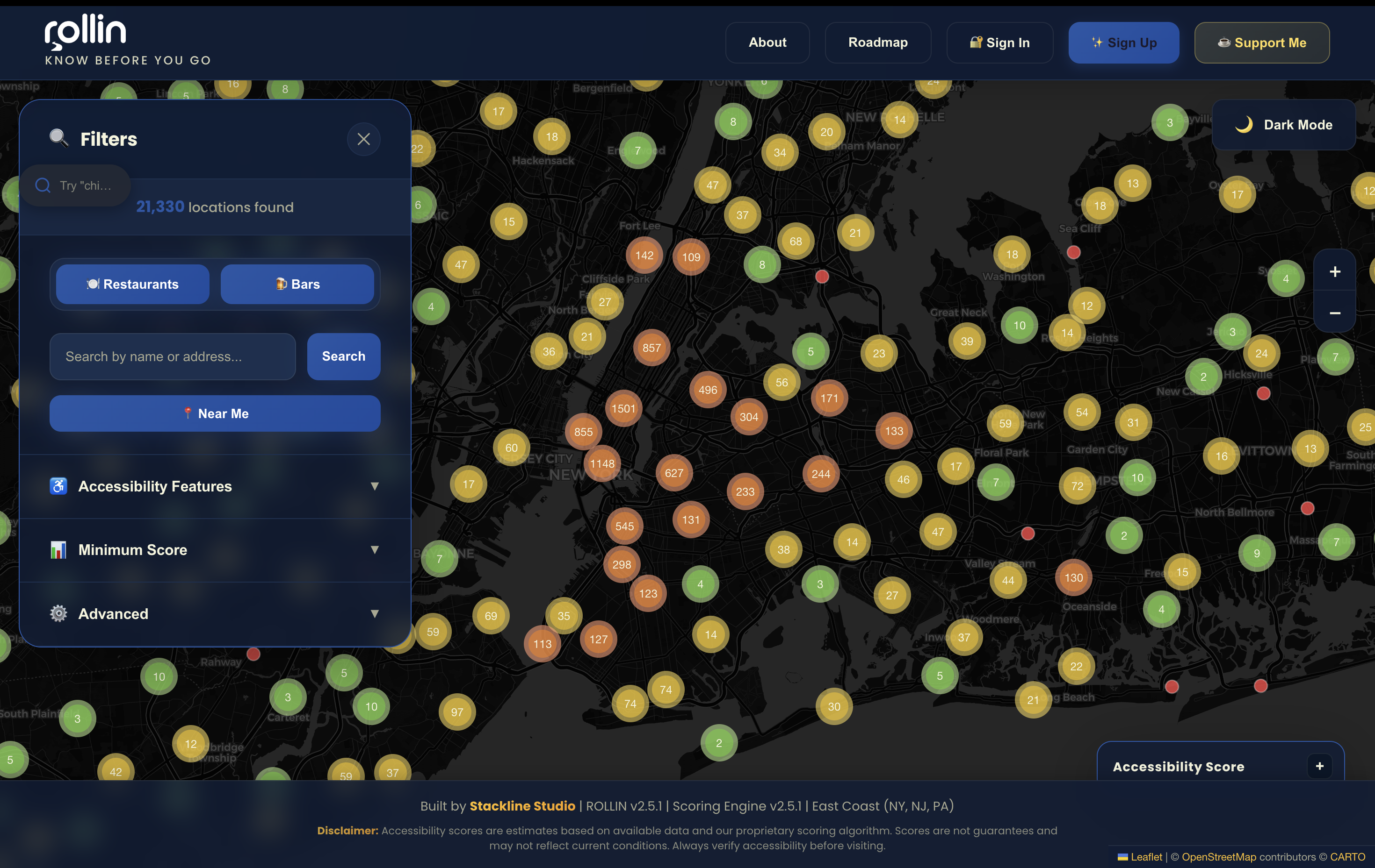 ROLLIN App Screenshot